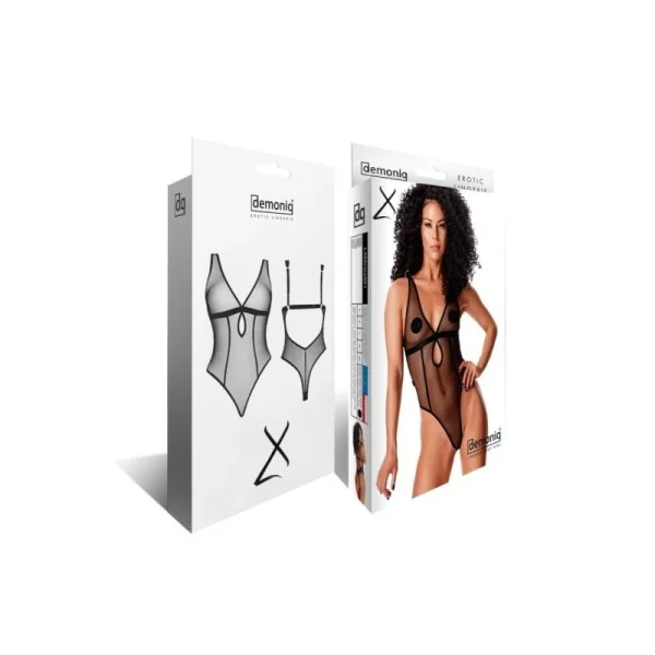 Schwarzer Body Lxmireia001 von Demoniq Ladyx kaufen | Fesselliebe