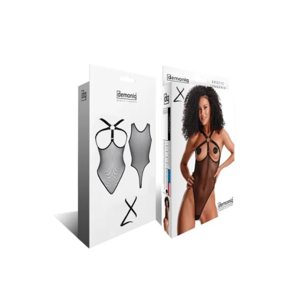 Schwarzer Body Lxmayte001 von Demoniq Ladyx kaufen | Fesselliebe