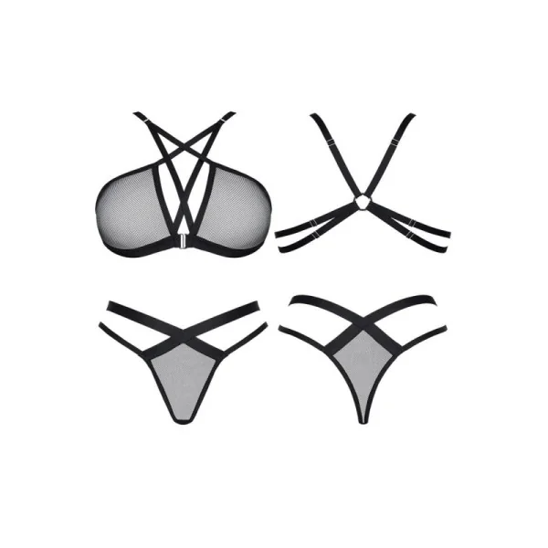 Schwarzes Set Lxaina001 von Demoniq Ladyx kaufen | Fesselliebe