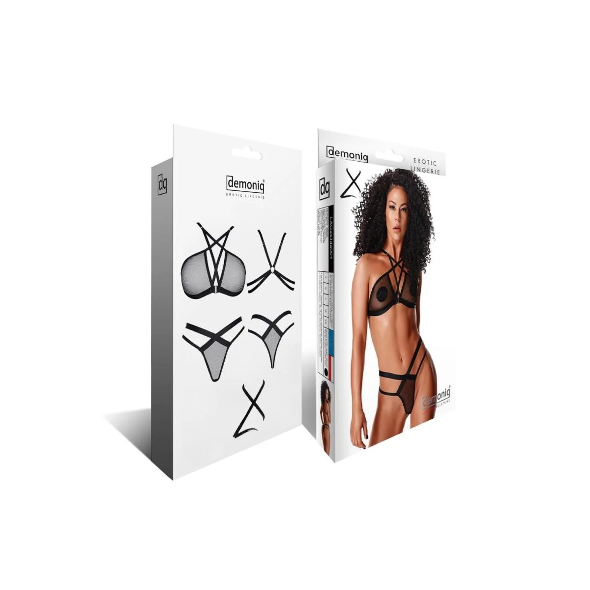 Schwarzes Set Lxaina001 von Demoniq Ladyx kaufen | Fesselliebe