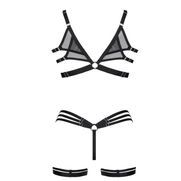 Schwarzes Set Lxadora001 von Demoniq Ladyx kaufen | Fesselliebe