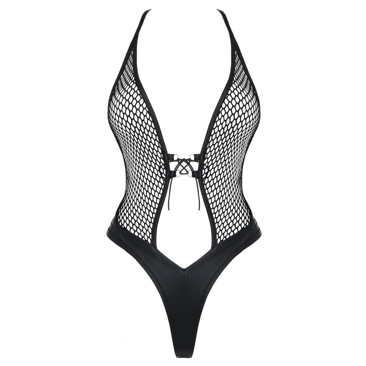 Schwarzer Body Ddtetyda001 von Demoniq Dark Desire Collection kaufen | Fesselliebe