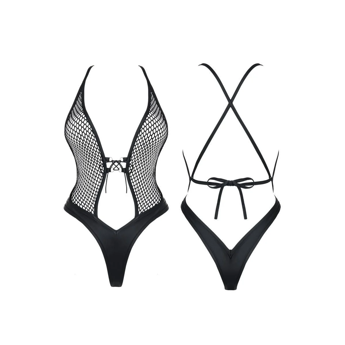 Schwarzer Body Ddtetyda001 von Demoniq Dark Desire Collection kaufen | Fesselliebe