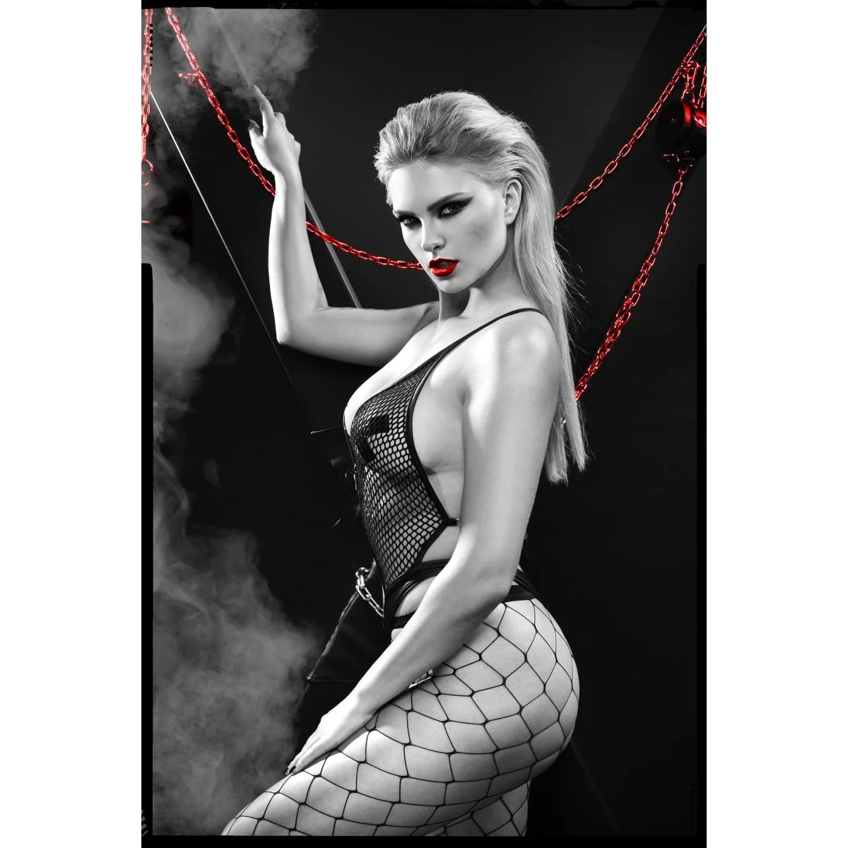 Schwarzer Body Ddtetyda001 von Demoniq Dark Desire Collection kaufen | Fesselliebe