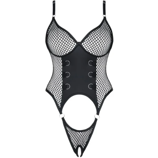 Schwarzer Ouvert Body Ddreja001 von Demoniq Dark Desire Collection kaufen | Fesselliebe