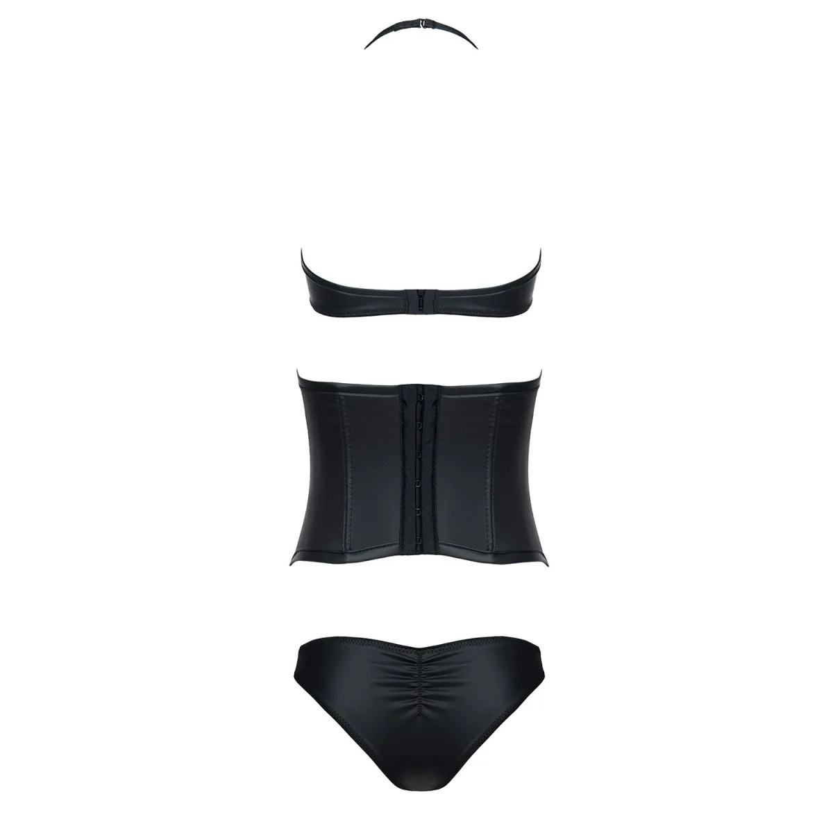 Schwarzes Set De448 von Demoniq Hard Candy Collection kaufen | Fesselliebe