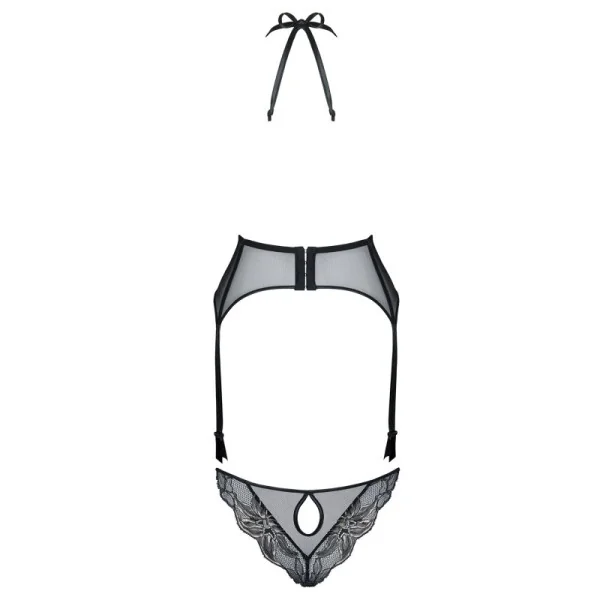 Schwarz/Goldenes Gorset Penelope von Demoniq Magnetic Collection kaufen | Fesselliebe