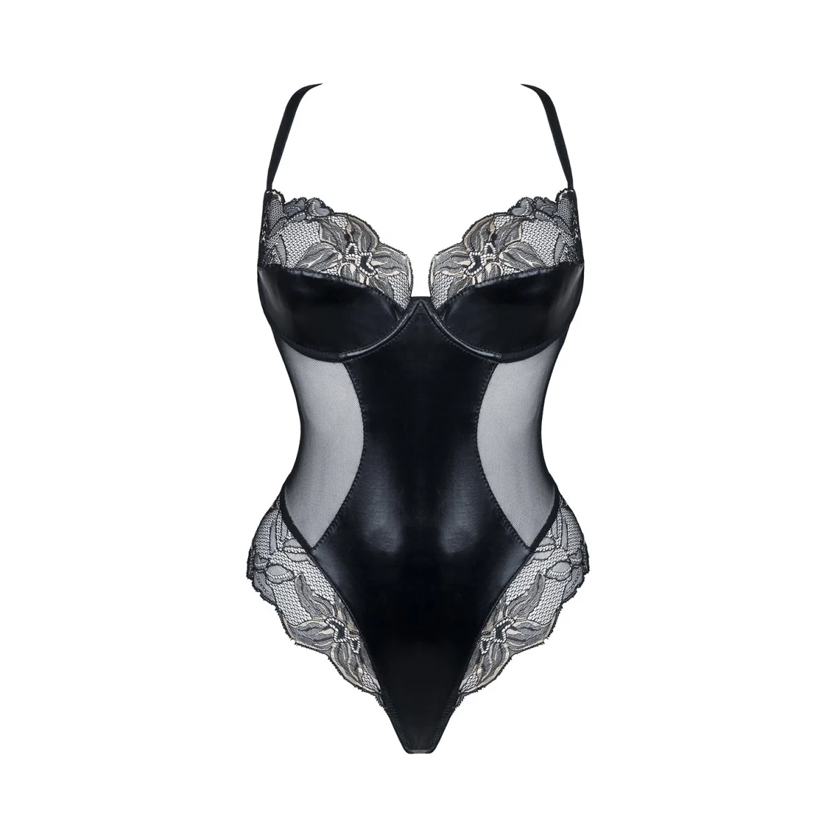 Schwarz/Goldener Body Hortense von Demoniq Magnetic Collection kaufen | Fesselliebe