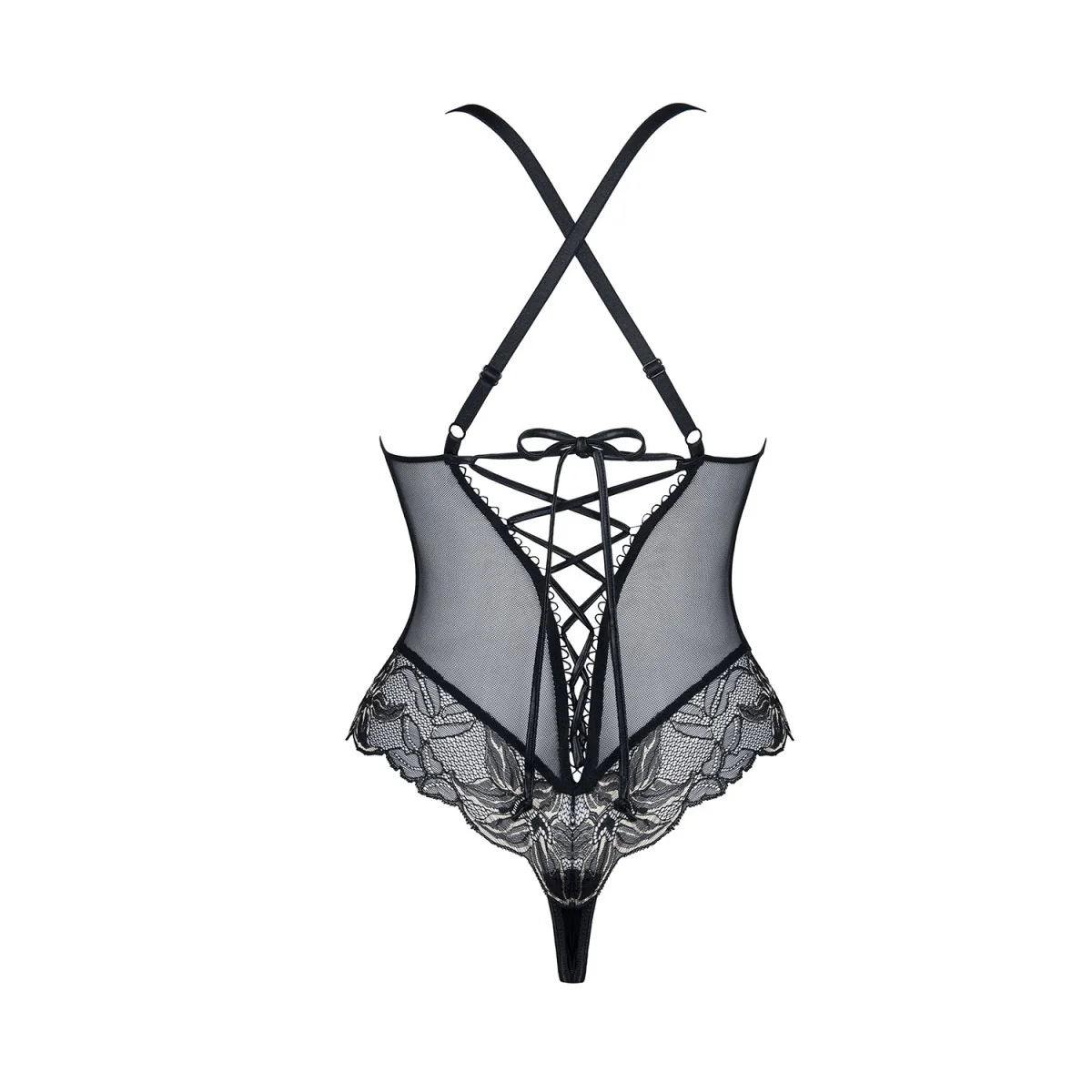 Schwarz/Goldener Body Hortense von Demoniq Magnetic Collection kaufen | Fesselliebe