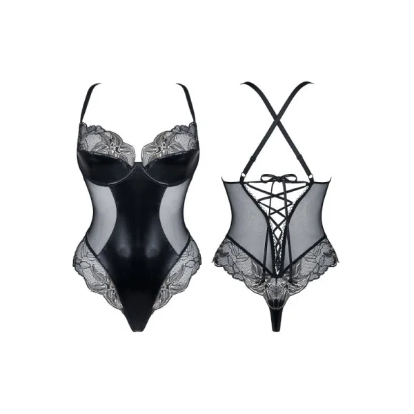 Schwarz/Goldener Body Hortense von Demoniq Magnetic Collection kaufen | Fesselliebe