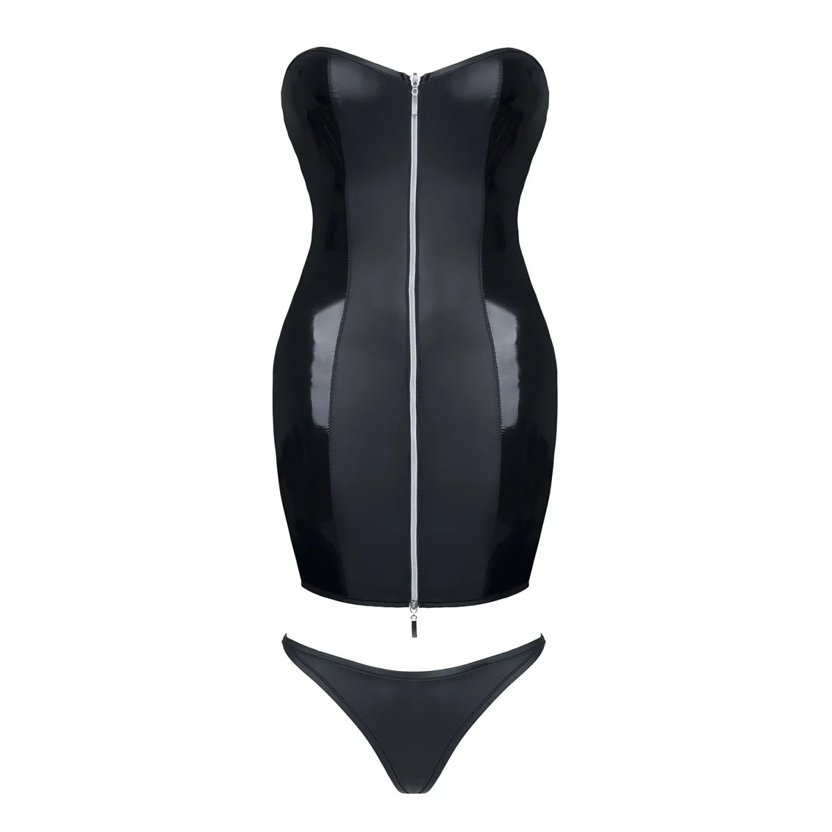 Schwarzes Minikleid Greta von Demoniq Hard Candy Collection kaufen | Fesselliebe