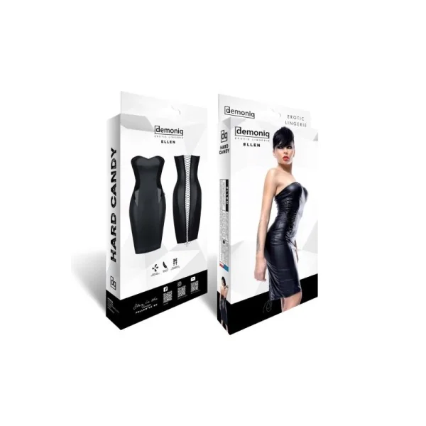 Schwarzes Kleid Ellen von Demoniq Hard Candy Collection kaufen | Fesselliebe