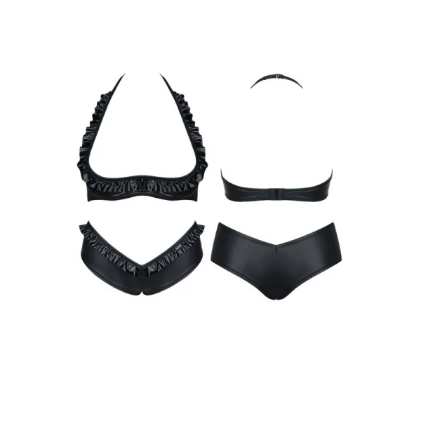 Schwarzes Set Lea von Demoniq Hard Candy Collection kaufen | Fesselliebe
