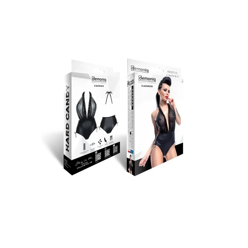 Schwarzer Body Carmen von Demoniq Hard Candy Collection kaufen | Fesselliebe 2