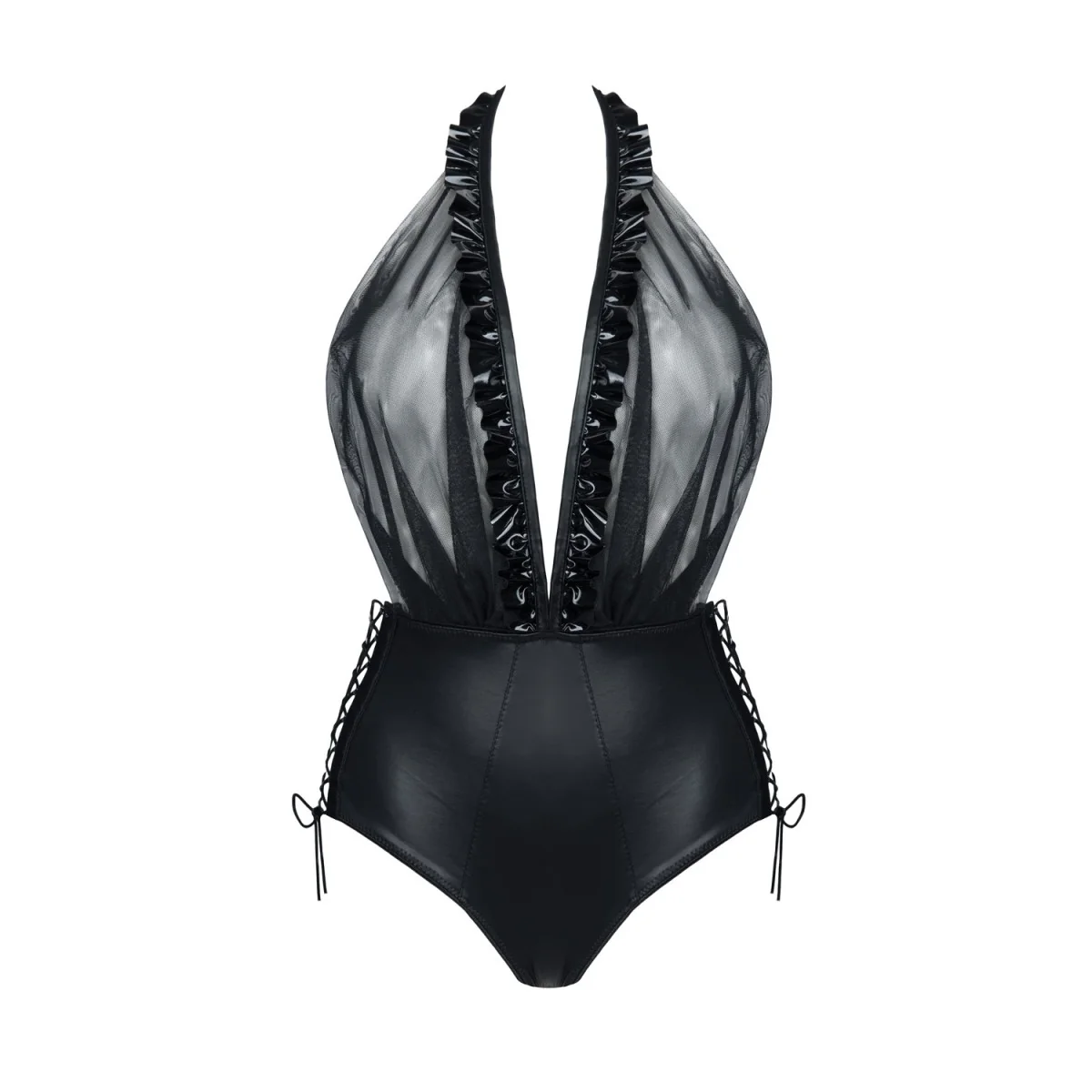 Schwarzer Body Carmen von Demoniq Hard Candy Collection kaufen | Fesselliebe