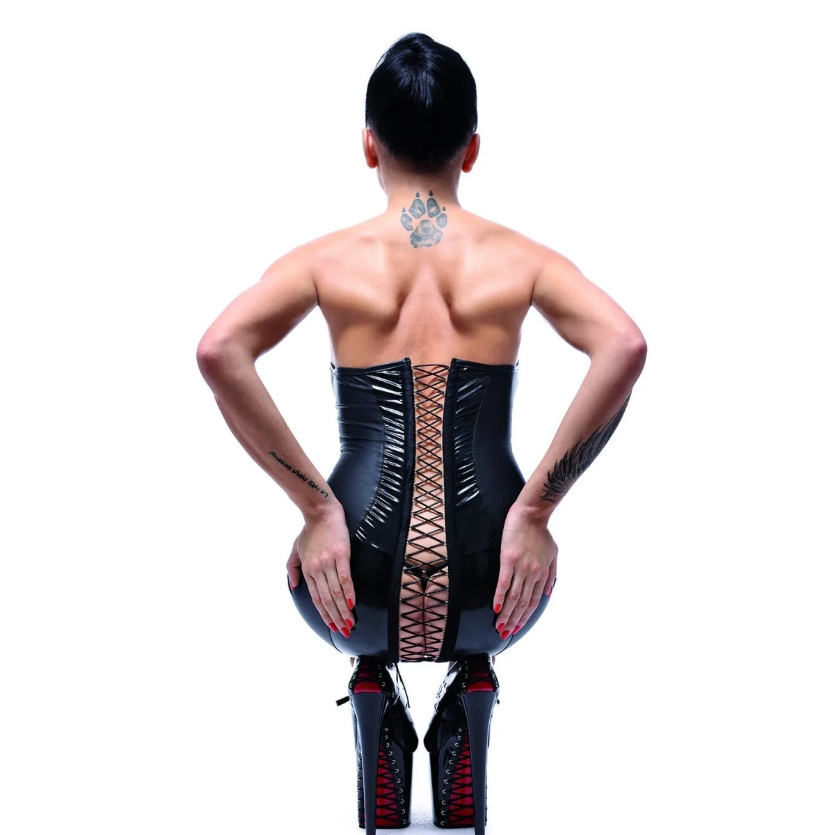 Schwarzes Minikleid Astrid von Demoniq Hard Candy Collection kaufen | Fesselliebe