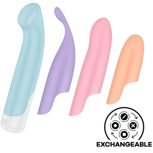 G-Spot Wave 4 12 Vibrationsprogramm Vibrator Dunkelgrau von Satisfyer Vibrator kaufen | Fesselliebe