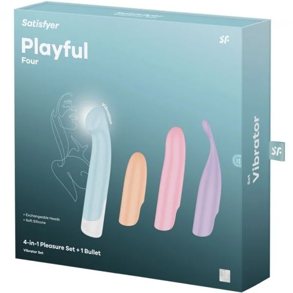 G-Spot Wave 4 12 Vibrationsprogramm Vibrator Dunkelgrau von Satisfyer Vibrator kaufen | Fesselliebe