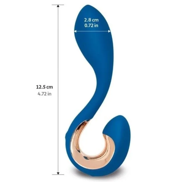 Gpop 2 G- und P-Punkt-Vibrator Indigoblau von G-Vibe kaufen | Fesselliebe