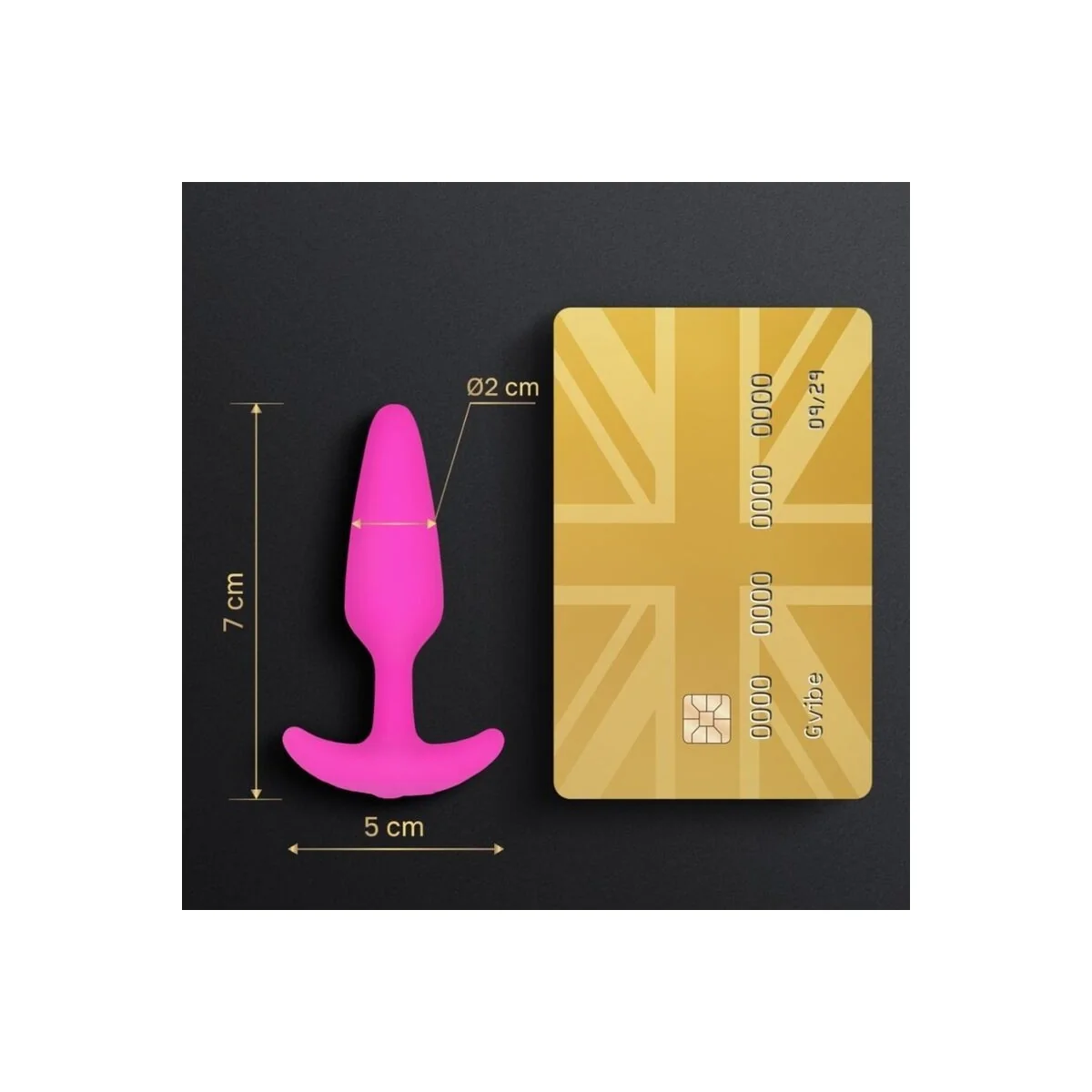 Gplug Vibrator-Analsplug Xs Fuchsia von G-Vibe kaufen | Fesselliebe