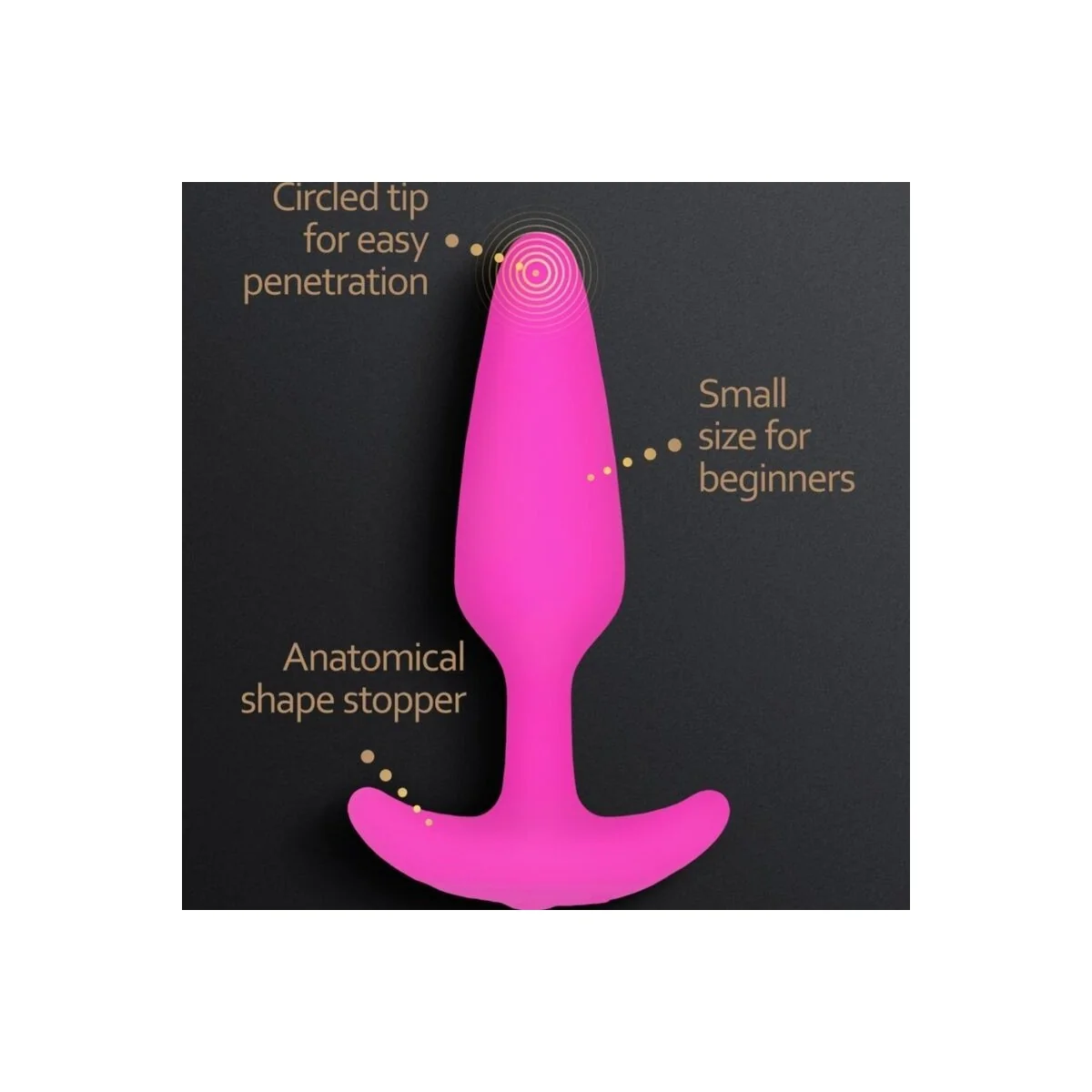 Gplug Vibrator-Analsplug Xs Fuchsia von G-Vibe kaufen | Fesselliebe