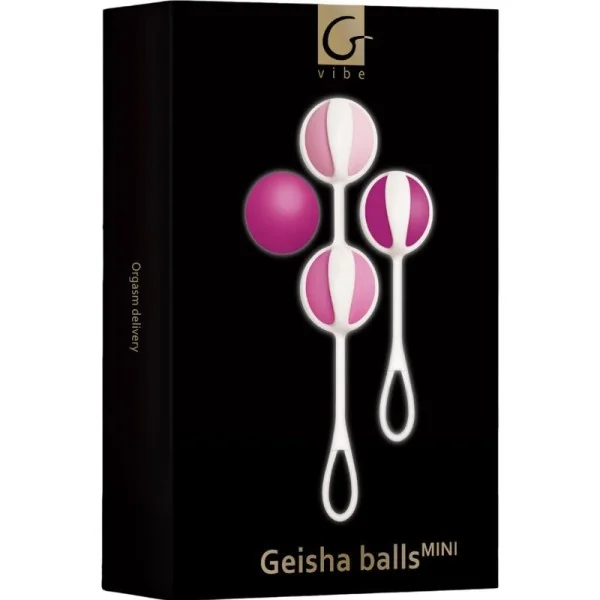 Set 4 Geisha-Bälle Mini Lila von G-Vibe kaufen | Fesselliebe
