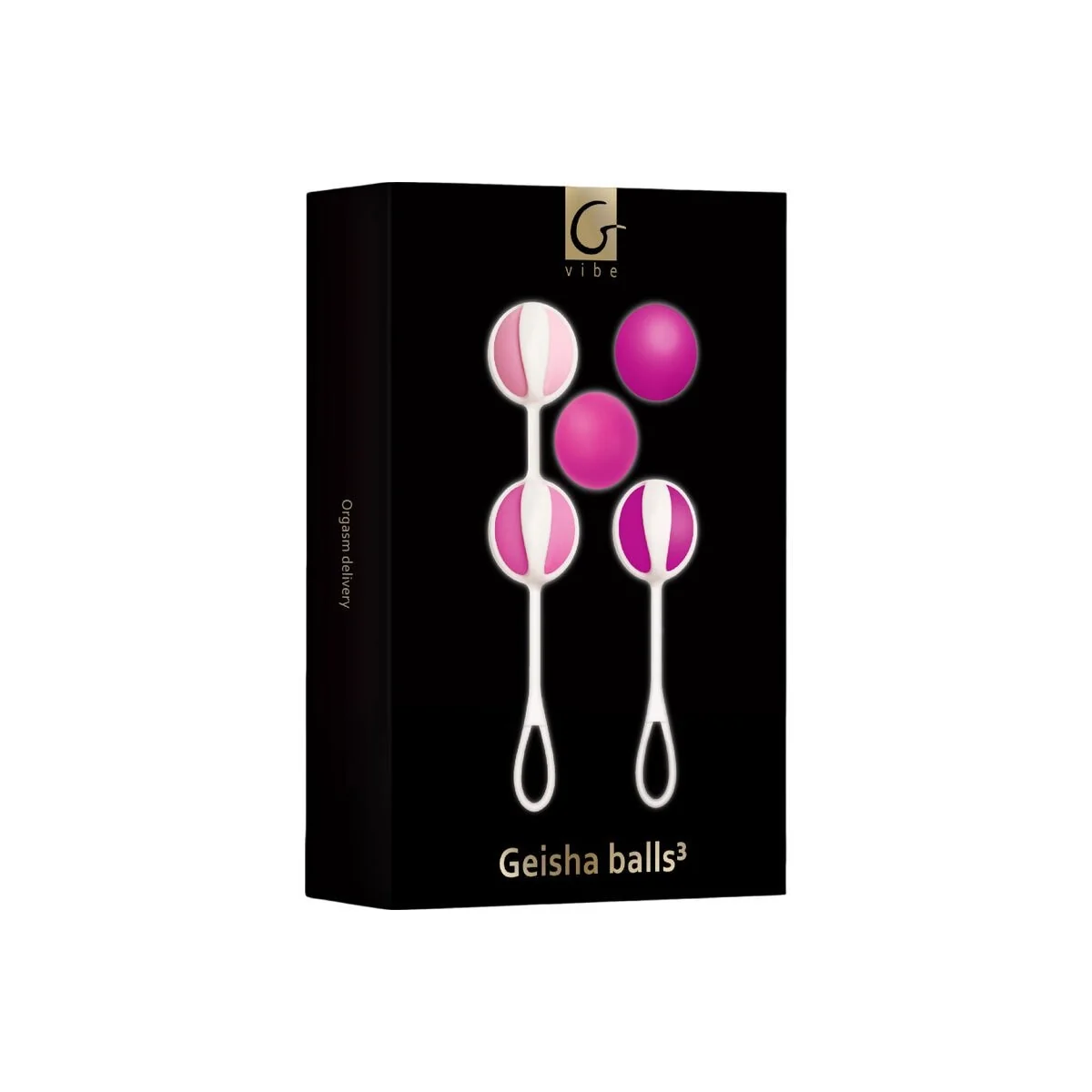 Set 5 Geisha-Bälle3 Rosa von G-Vibe kaufen | Fesselliebe