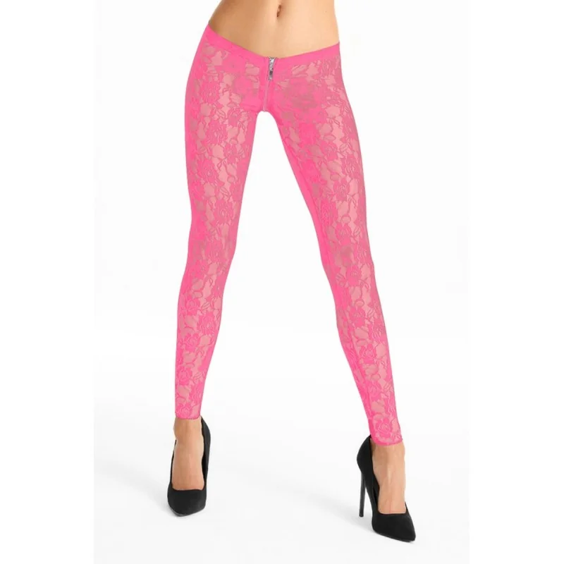 Pinke Spitzen Leggings Lg008 von 7-Heaven kaufen | Fesselliebe