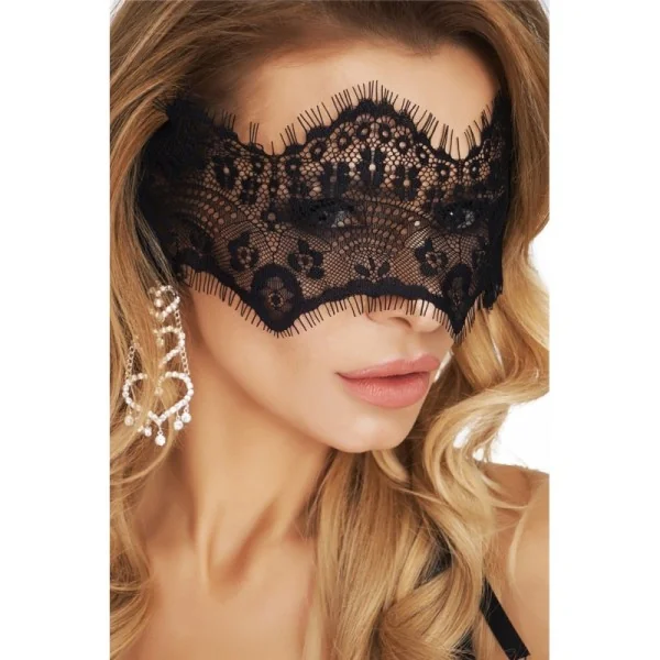 Schwarze Augenbinde A7760 von 7-Heaven kaufen | Fesselliebe