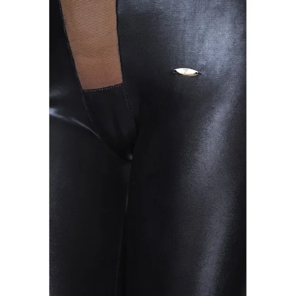 Schwarzes Wetlook Catsuit Molina von 7-Heaven kaufen | Fesselliebe