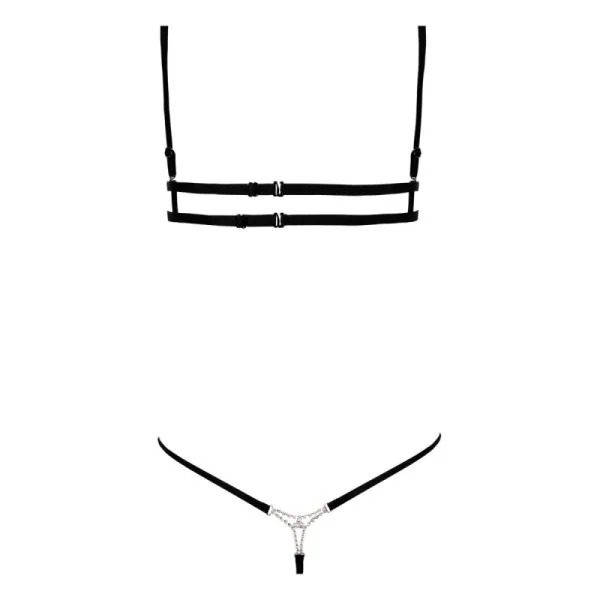 Schwarzes Set Kyane von Anais Apparel Luxury Lingerie kaufen | Fesselliebe