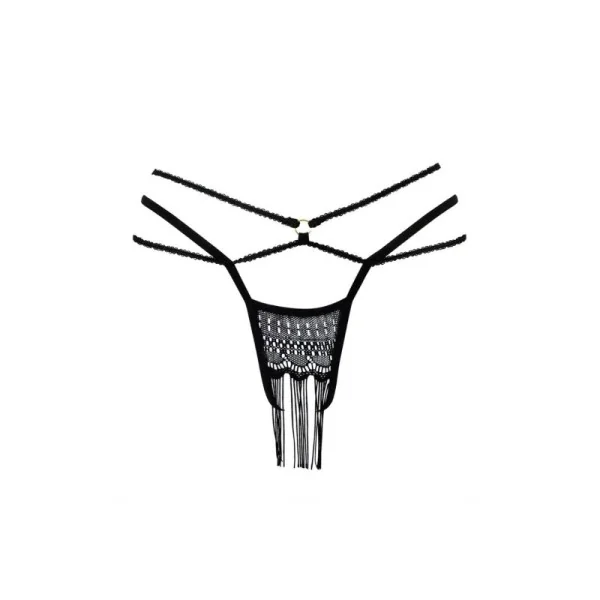 Schwarzer String Ouvert Aretusa von Anais Apparel Luxury Lingerie kaufen | Fesselliebe