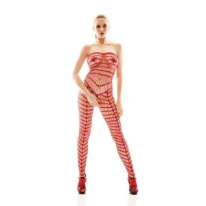 Roter Bodystocking Aa052199 von Anais Apparel Luxury Lingerie kaufen | Fesselliebe