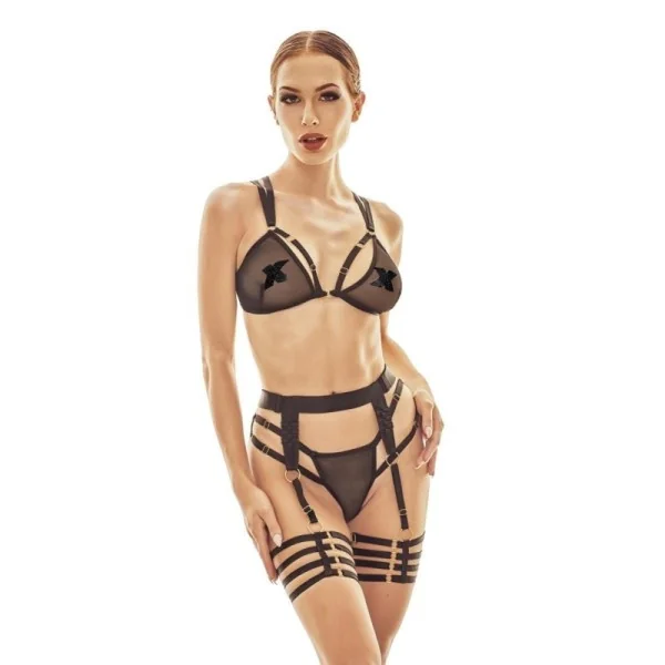 Schwarzes Set Aa052307 von Anais Apparel kaufen | Fesselliebe