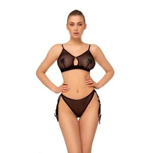 Schwarzes Set Aa052424 von Anais Apparel kaufen | Fesselliebe
