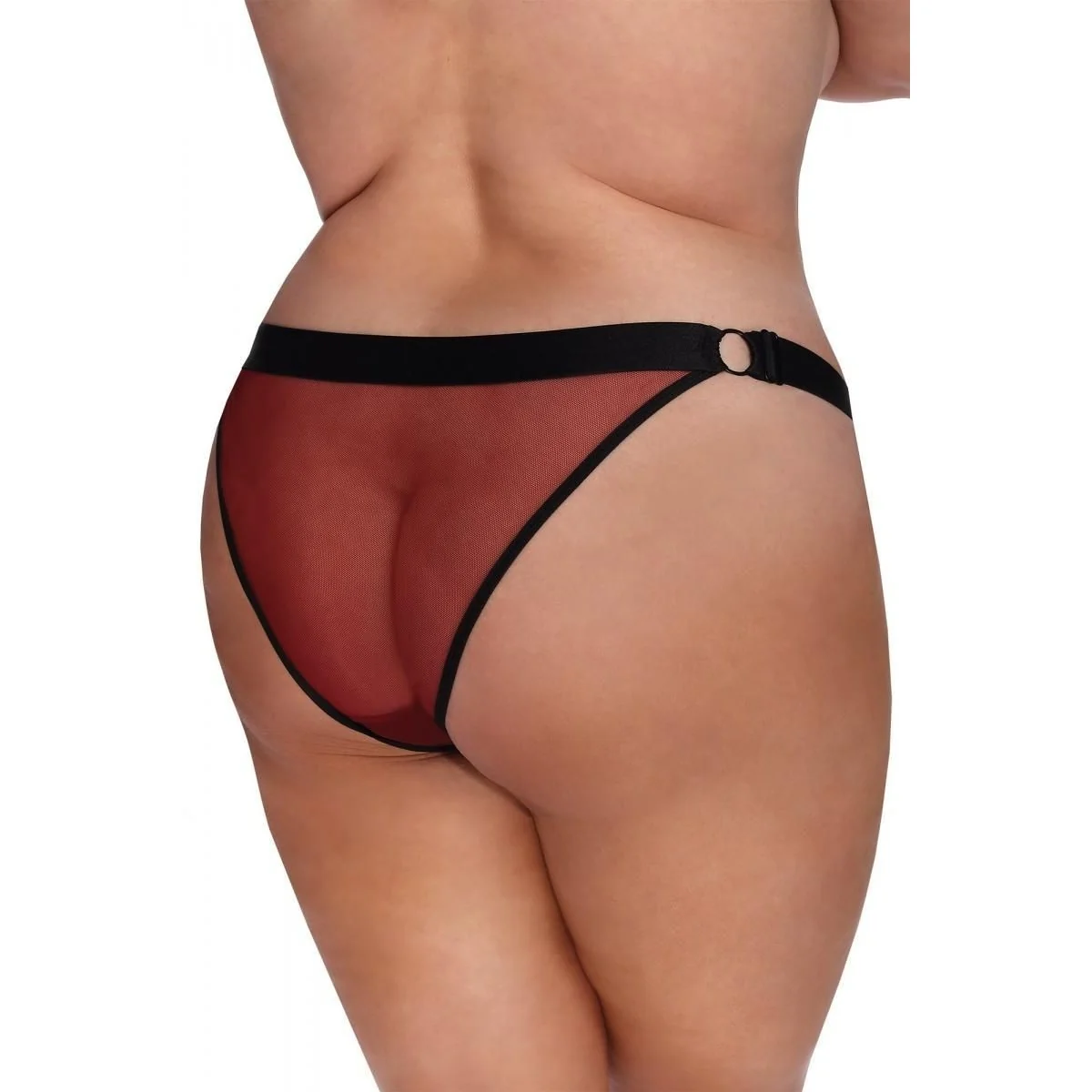 Dunkelroter Knickers mit Spitze Aa052934 von Anais Apparel Plus Size kaufen | Fesselliebe