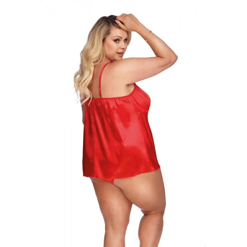 Rotes Set Aa052943 von Anais Apparel Plus Size kaufen | Fesselliebe 2