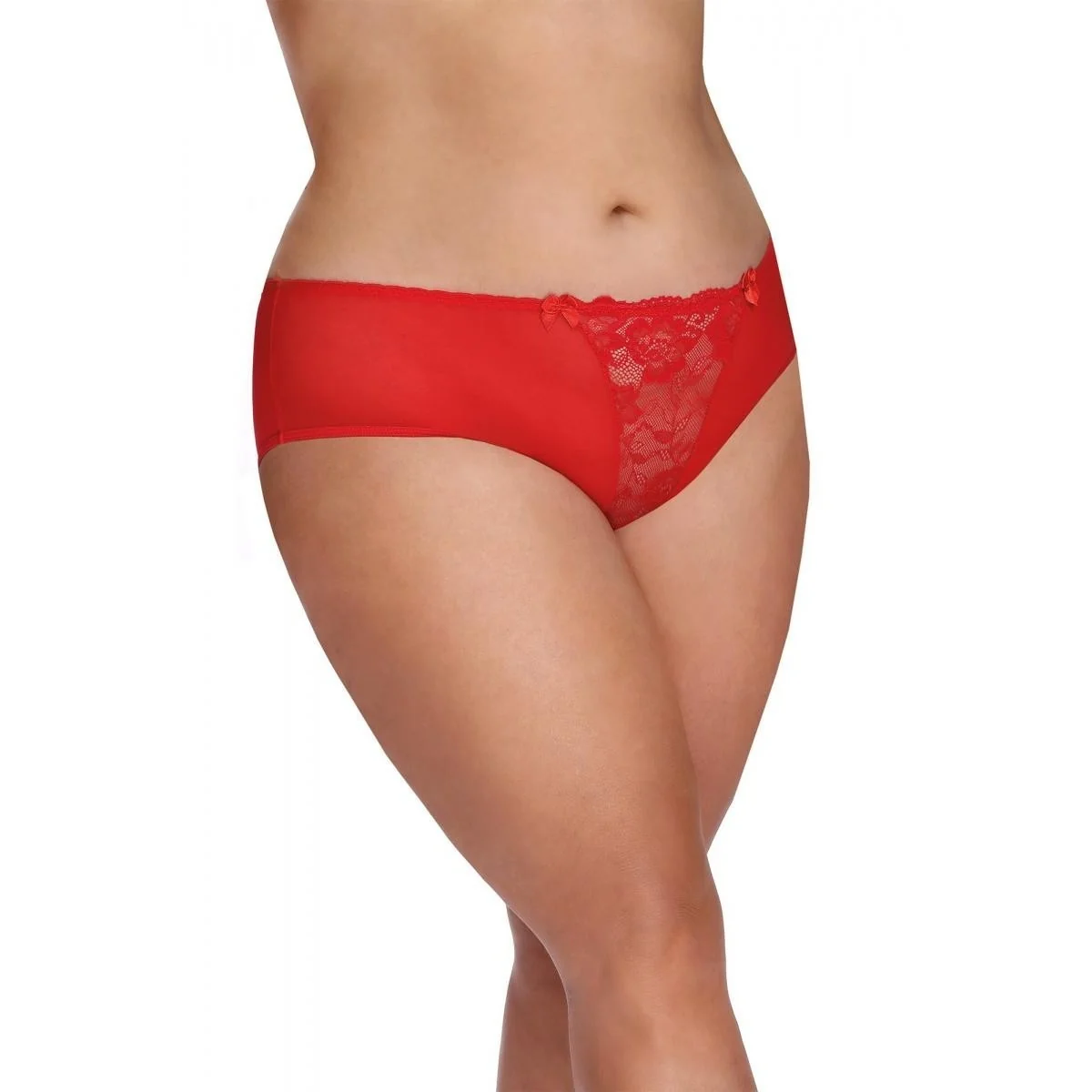 Roter Knickers mit Spitze Aa052955 von Anais Apparel Plus Size kaufen | Fesselliebe