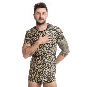 Herren T-Shirt 053556 Leopard von Anais For Men kaufen | Fesselliebe