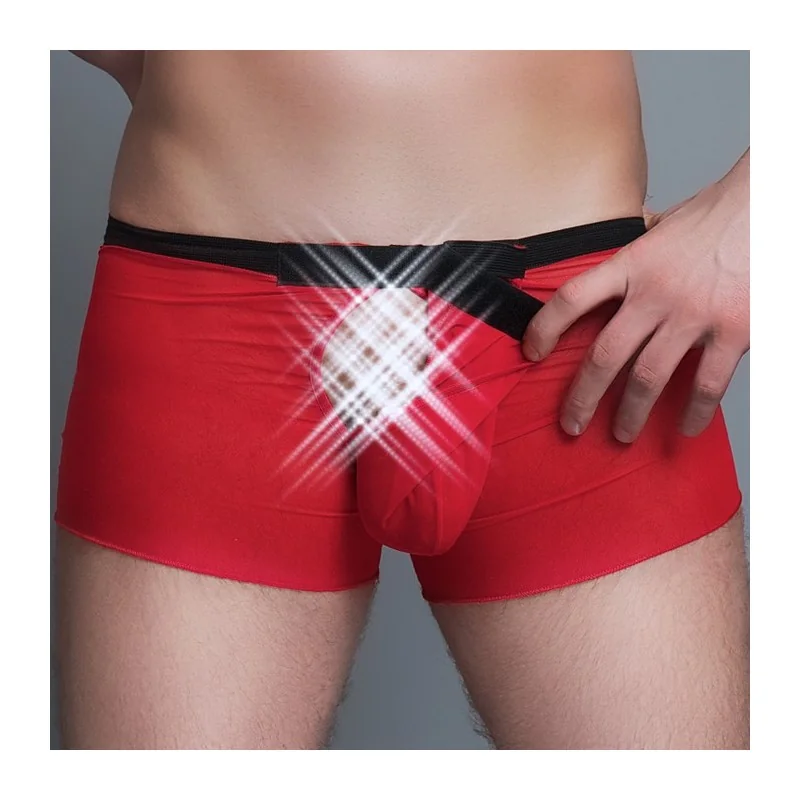 Hemd-Boxer-Set Mc/9039 aus Weiss-Rotem Tüll Für Herren kaufen | Fesselliebe 2