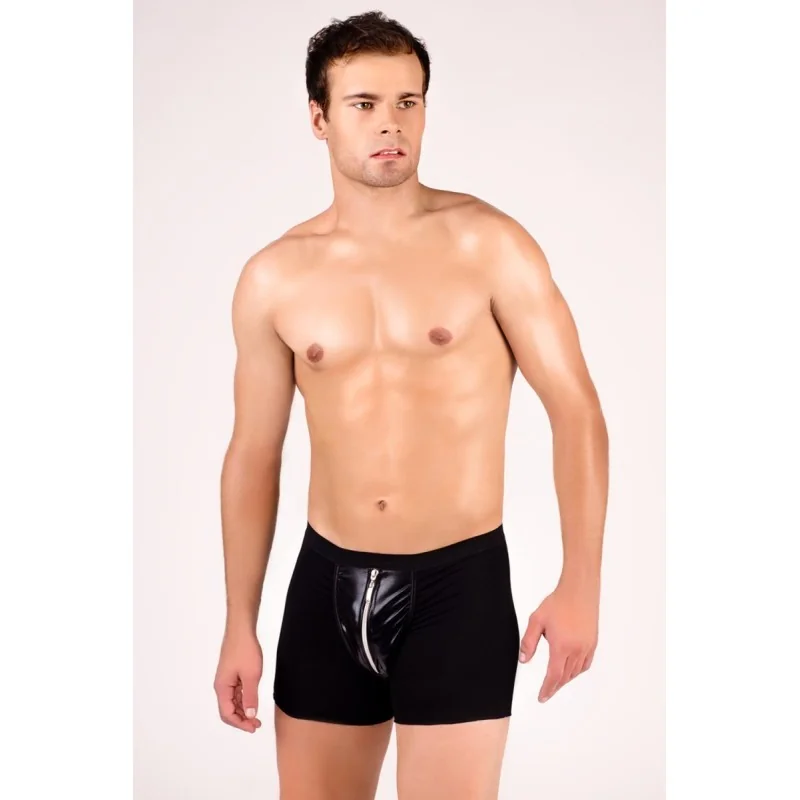 Schwarze Boxer-Shorts Mc/9001 von Andalea Dessous kaufen | Fesselliebe