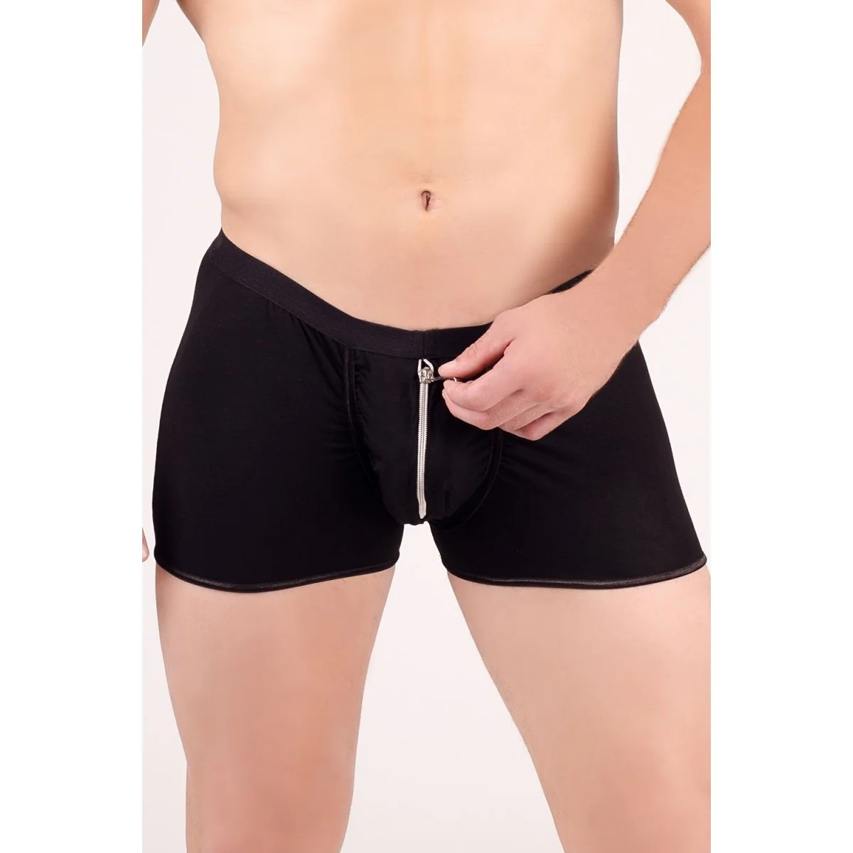 Schwarze Boxer-Shorts Mc/9005 von Andalea Dessous kaufen | Fesselliebe