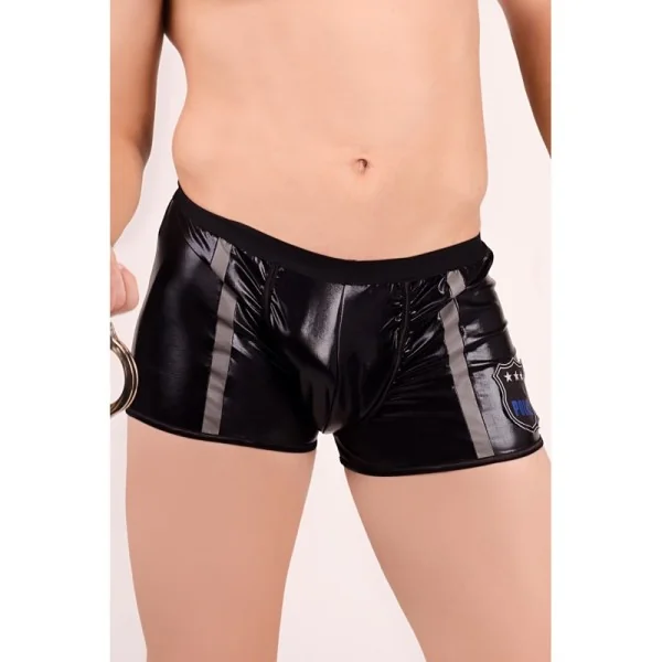 Schwarzer Herren-Boxer-Short Mc/9046 von Andalea kaufen | Fesselliebe