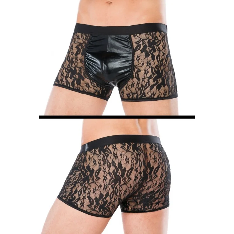 Schwarze Boxershorts Mc/9059 von Andalea kaufen | Fesselliebe