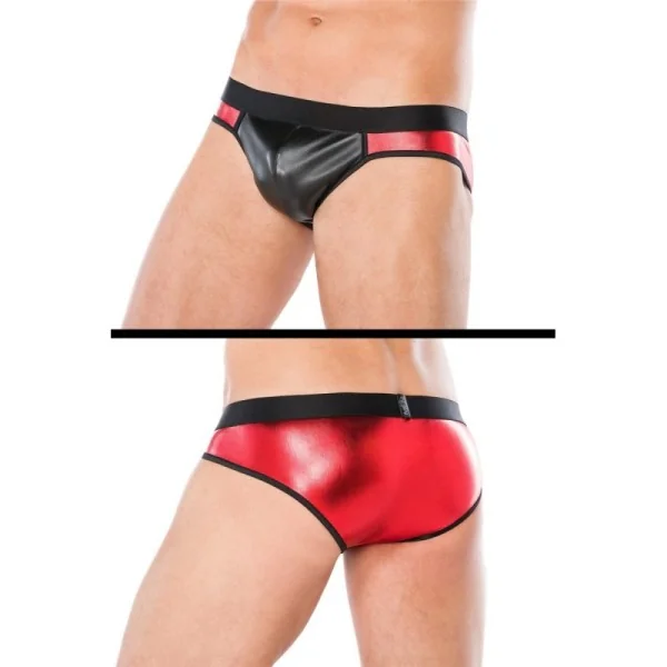 Rot/Schwarzer Slip Mc/9064 von Andalea kaufen | Fesselliebe