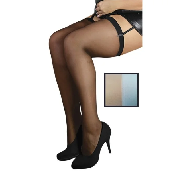 Weiße Strümpfe St/05 von Andalea kaufen | Fesselliebe