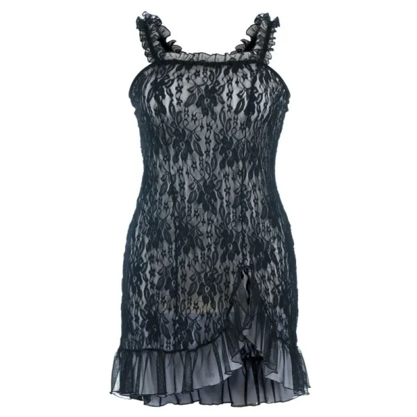 Schwarzes Chemise Sb/1009 Sexy Base Kollektion By Andalea kaufen | Fesselliebe