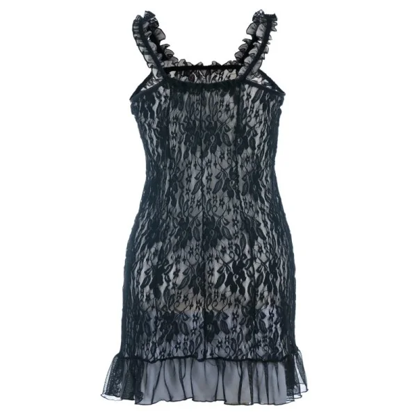 Schwarzes Chemise Sb/1009 Sexy Base Kollektion By Andalea kaufen | Fesselliebe