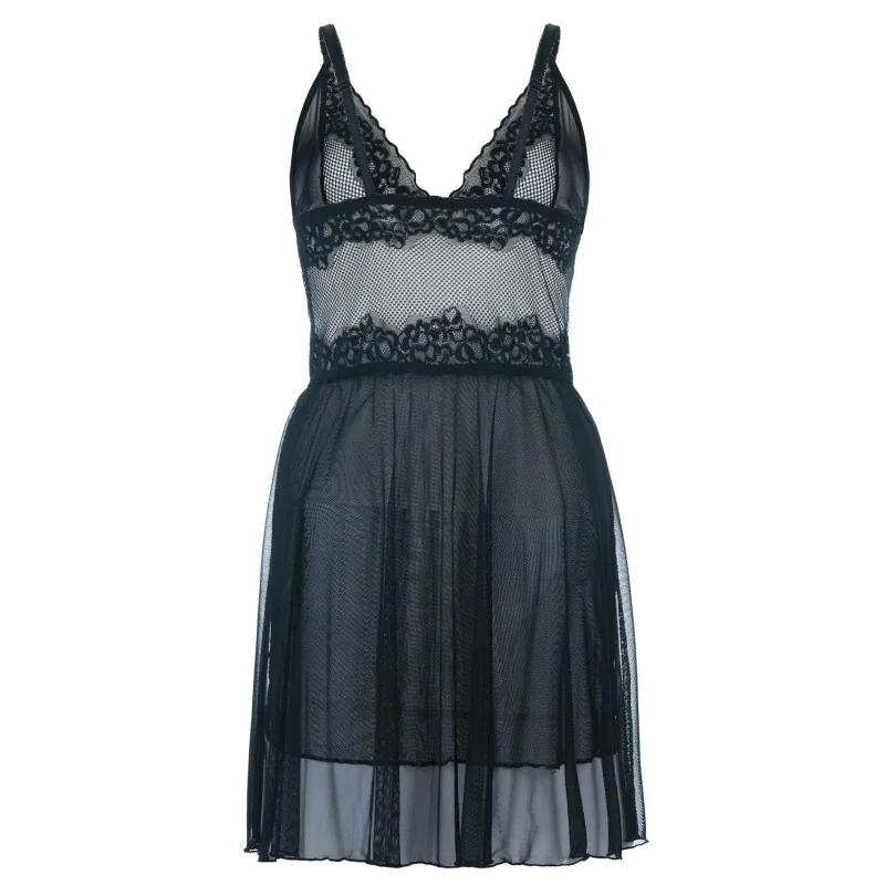 Schwarzes Chemise Sb/1010 Sexy Base Kollektion By Andalea kaufen | Fesselliebe 2