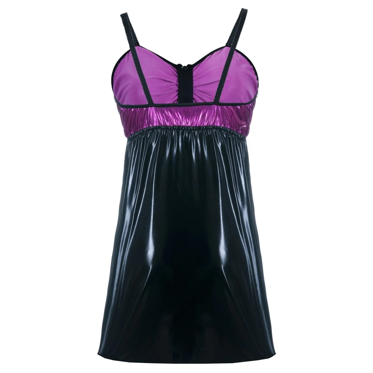 Schwarz/Lila Chemise Sb/1017 Sexy Base Kollektion By Andalea kaufen | Fesselliebe